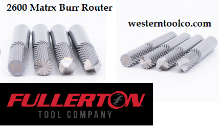 Fullerton Matrx Burr Router