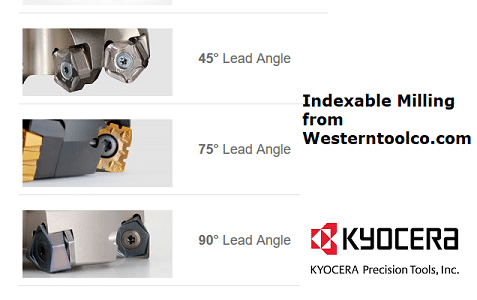 Kyocera Indexable Milling at Westerntoolco.com