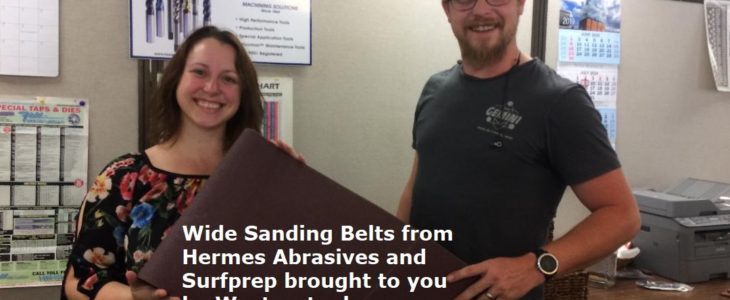 Wide Sanding Belts at Westerntoolco.com