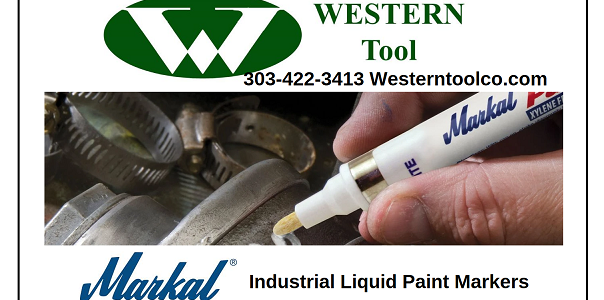 WESTERNTOOLCO.COM DISTRIBUTES MARKAL LIQUID PAINT MARKERS