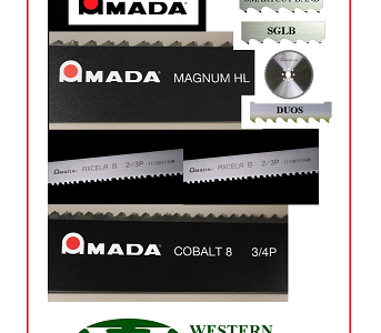 WESTERNTOOLCO.COM HAS AMADA BAND SAW BLADES