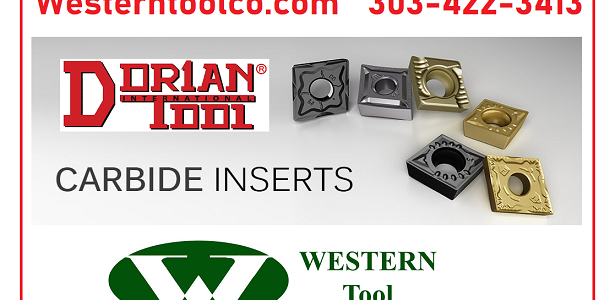 WESTERNTOOLCO.COM HAS DORIAN CARBIDE INSERTS