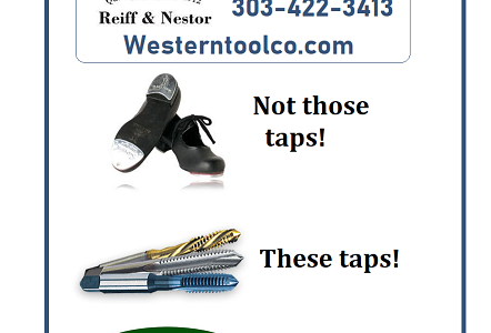 WESTERNTOOLCO.COM HAS REIFF AND NESTOR TAPS!