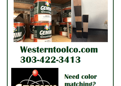 WESTERNTOOLCO.COM AND GEMINI INDUSTRIAL COATINGS COLOR MATCH
