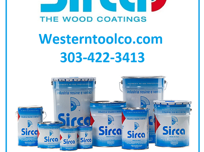 WESTERNTOOLCO.COM IS YOUR SIRCA WOOD COATINGS DISTRIBUTOR