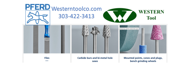 WESTERNTOOLCO.COM HAS PFERD PRODUCTS!