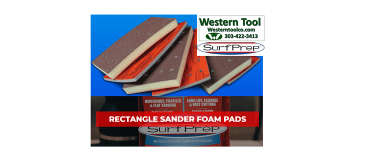 WESTERNTOOLCO.COM HAS SURFPREP RECTANGULAR FOAM PADS