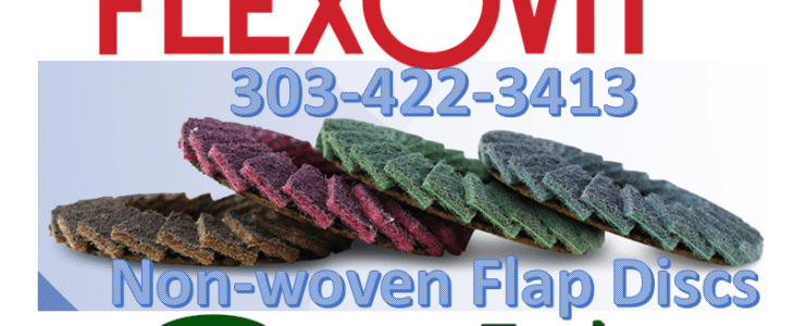 WESTERNTOOLCO.COM HAS FLEXOVIT NON-WOVEN FLAP DISCS