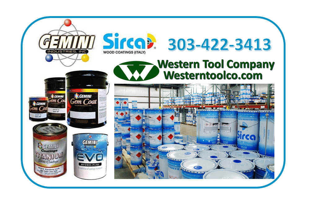 WESTERNTOOLCO.COM HAS GEMINI & SIRCA PAINTS AND COATINGS