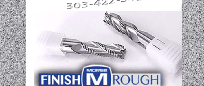 WESTERNTOOLCO WANTS TO ROUGH IT UP WITH MORSE END MILLS