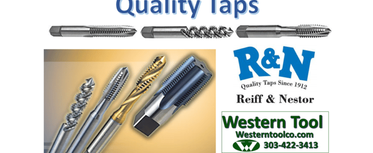 WESTERNTOOLCO.COM HAS REIFF AND NESTOR TAPS